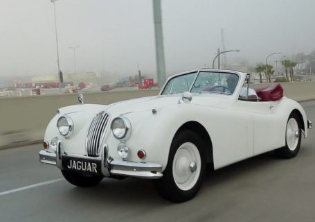 Из жизни Jaguar XK140 в Калифорнии