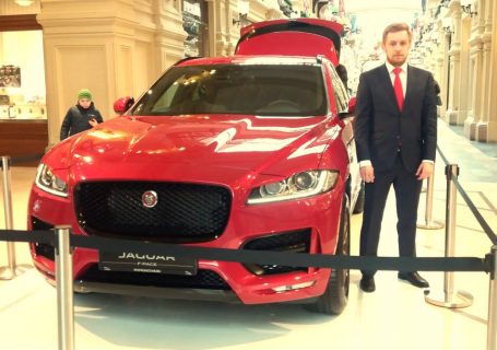 Московские встречи с автомобилем Jaguar