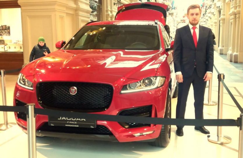 Московские встречи с автомобилем Jaguar
