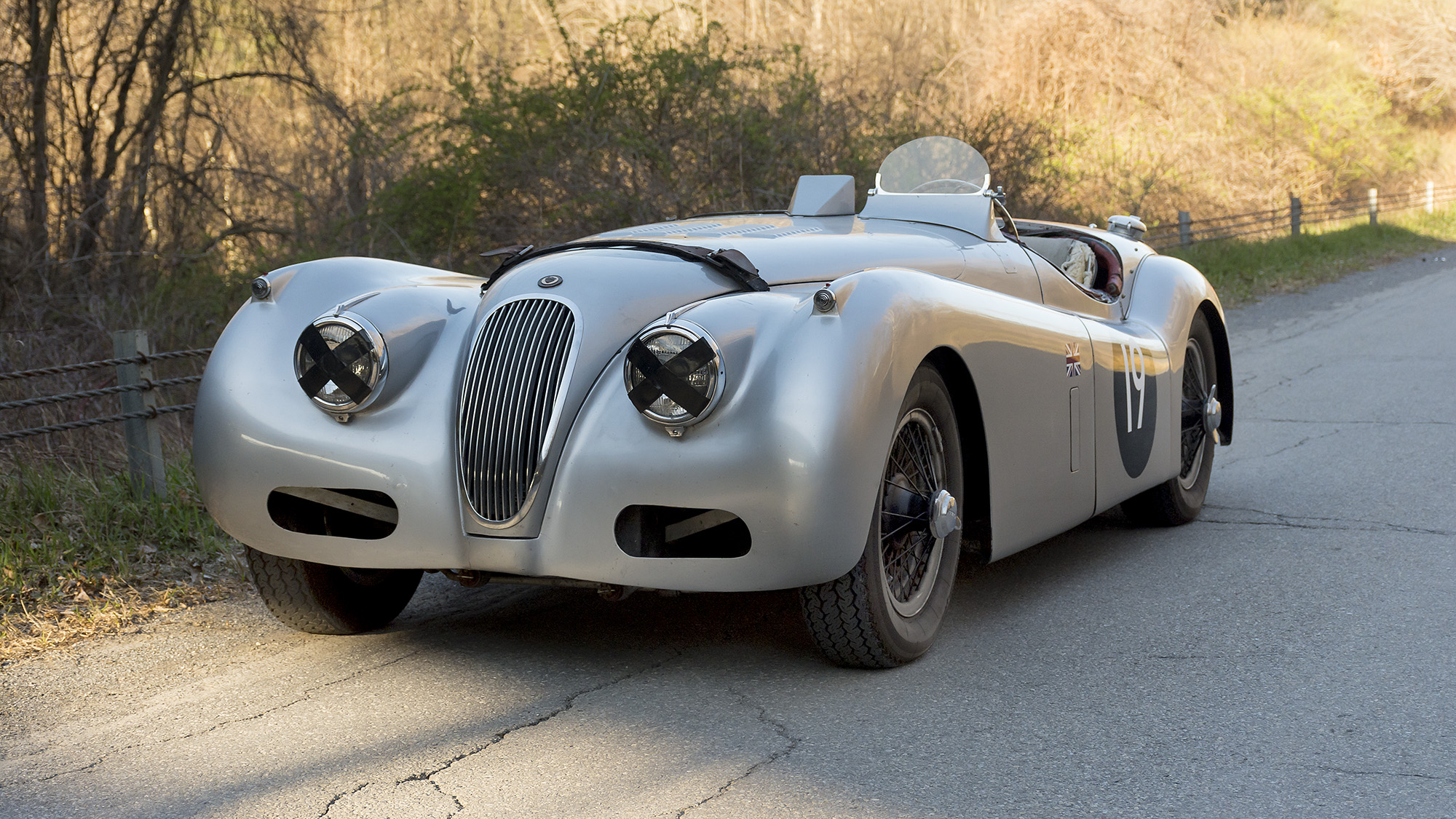 Jaguar xk120 родстер