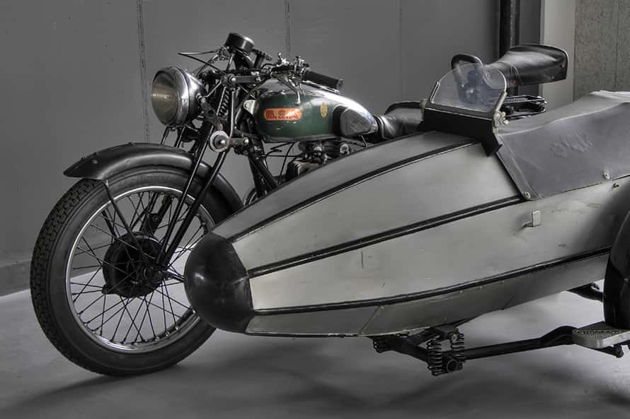 Мотоцикл BSA A 65 Racing Sidecar 1969 обзор