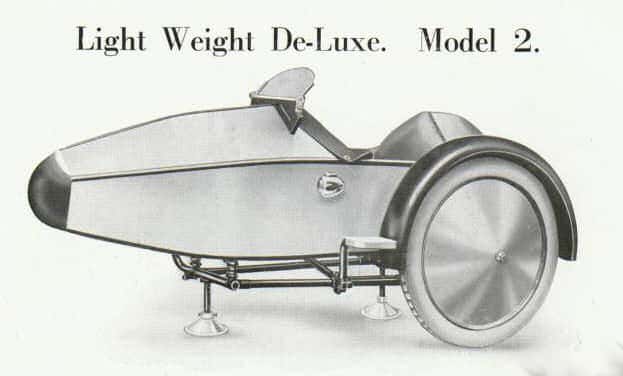 Swallow Sidecar model 2 Light Weight De-Luxe