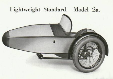 Swallow Sidecar model 2a Lighweight Standard