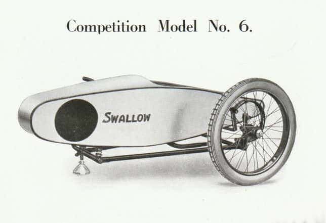 Swallow Sidecar model 6 Competition