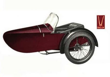 Swallow Sidecar model 8 Sports Touring Coupe de Luxe