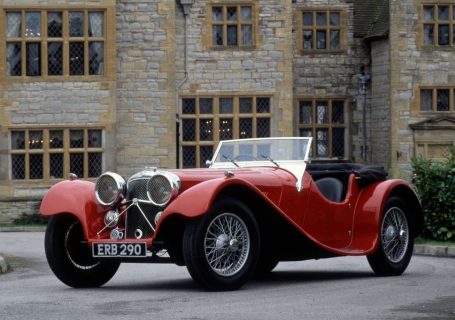 Jaguar SS100 - выпуск 1936 года