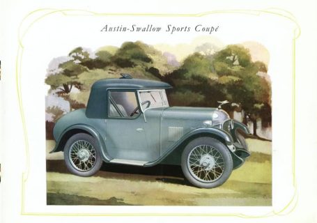 Austin 7 Swallow Sports Coupe