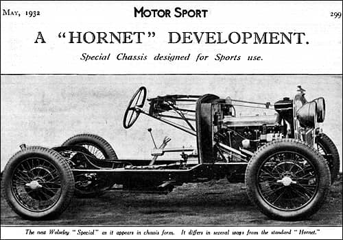 Wolseley Hornet Special Chassis
