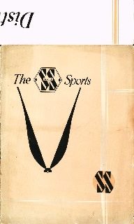 S.S.2 - catalogue 1931