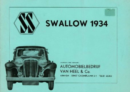 SS 1 - Deutsch catalogue 1934