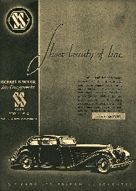 SS 1 for U.S.A - catalogue 1935