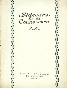 Swallow Sidecar catalogue 1928