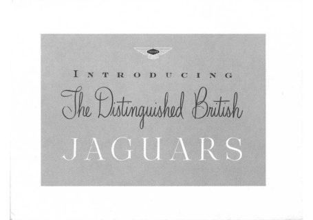 Jaguar USA catalogue 1954