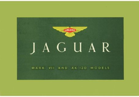 Jaguar catalogue 1952