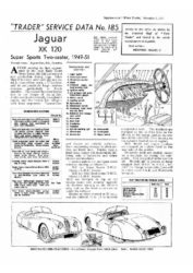 XK120 Service data 1951