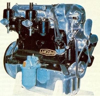 Jaguar XK100 engine