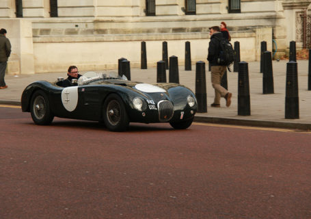 Jaguar C-Type в Лондоне