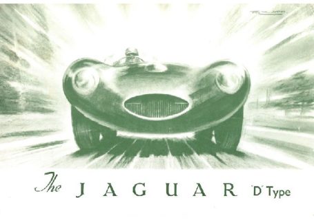 Jaguar D-Type catalogue 1954