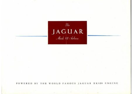Jaguar rare catalogue 1951
