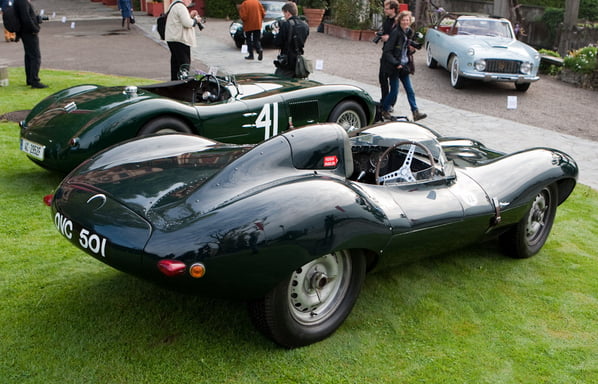 Jaguar D-Type early version