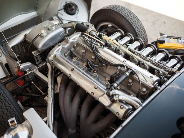 Jaguar D-Type Long Nose engine