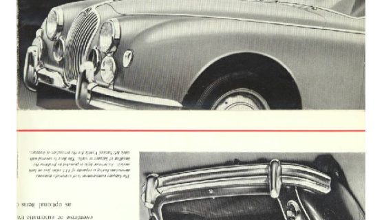 Jaguar Mk 1 2.4-3.4 Litre brochure 1958