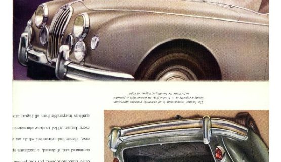 Jaguar Mk 1 2.4 Litre brochure 1956