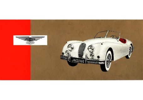 Jaguar XK140 USA catalogue 1954