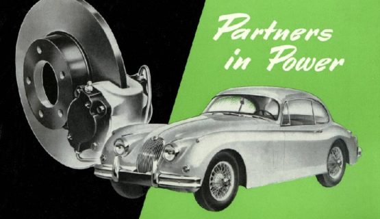 Jaguar XK150 Disk Brakes 1957