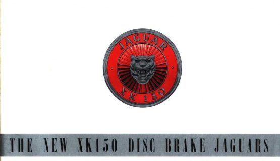 Jaguar XK150 catalogue 1957