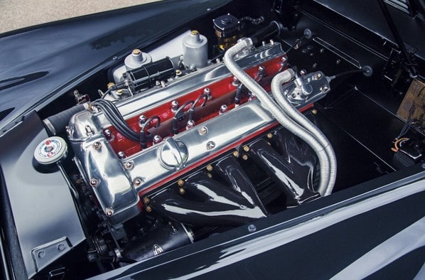 Jaguar XK120 Jabbeke Special engine