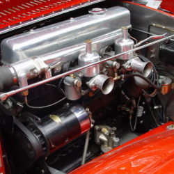 SS 100 Saoutchik Roadster engine
