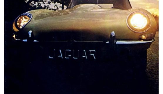 Jaguar XK-E type Roadster, Coupe, 2+2 broshure 1967