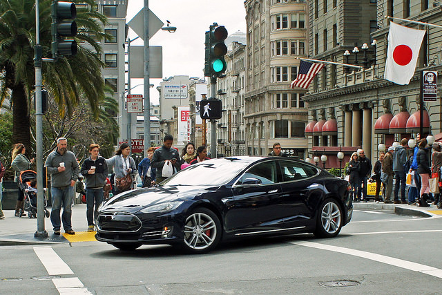 Tesla в Сан-Франциско