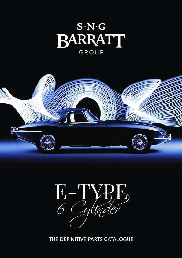 Jaguar E-Type 6 cylinder Defenitive Parts Catalogue