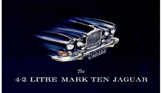 Jaguar Mark Ten broshure 1962