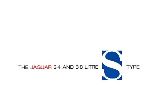 Jaguar S-Type brochure 1967