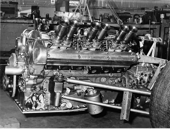First Jaguar V12 engine