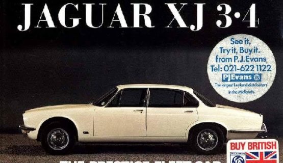 Jaguar XJ 3.4 Series 2 brochure 1975