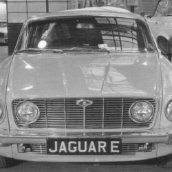 Jaguar XJ Series 2 body prototype on Browns Lane