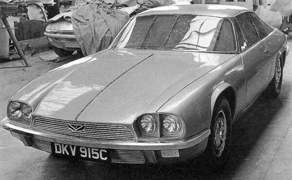 Jaguar XJ27 body prototype 1969-1970