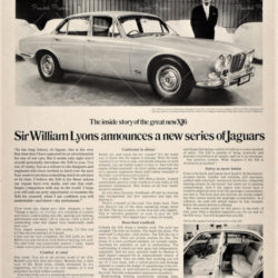 Jaguar XJ6 announce - Magazine article