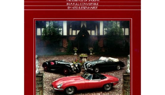 Jaguar XJ-S Convertible by Hess & Eisenhardt 1987