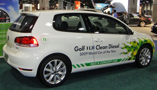 VW Golf Чистый дизель 2010 год