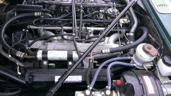 Jaguar XJC V12 engine