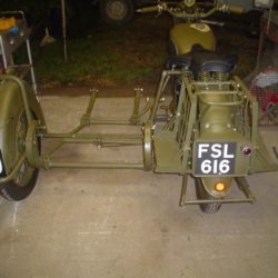 Norton World War II sidecar chassis