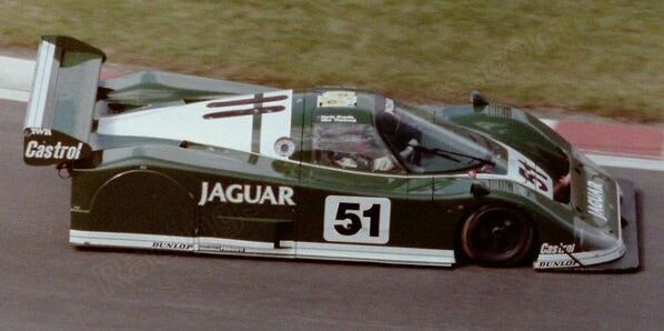 Jaguar XJR-6 on SPA 1000 km 1985