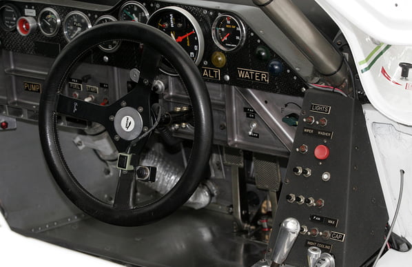 Jaguar XJR-7 steering