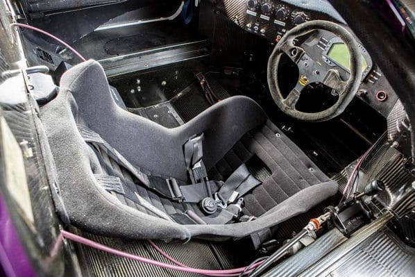 Jaguar XJR-11 interior