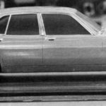 Jaguar XJ40 Prototype clay car 1972